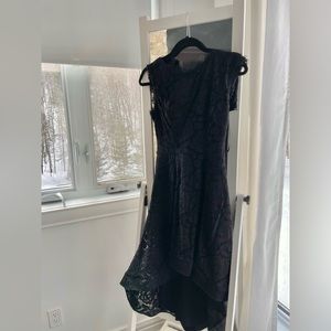Betsy & Adam Backless Lace Dress!
